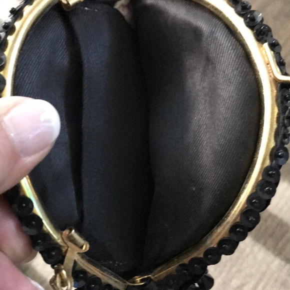 Black Beaded Purse - Picture 5 of 5